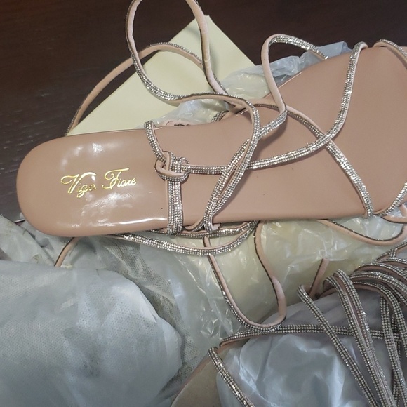 Vigo Fiore Jagger Nude Sandals - Picture 4 of 4